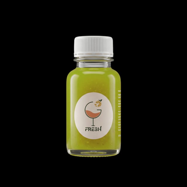 4. Celery, Green Apple, Lemon & Ginger, Spinach Shot.